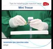 Tips for installing gas injection valve of Mini Trocar - YouTube