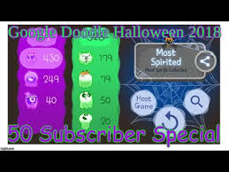 Here's all you need to know about the game including what is it, how to play it, and what's a google doodle. Google Doodle Halloween 2018 50 Subscriber Special Youtube