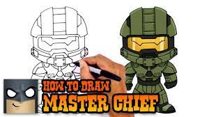 Download high quality halo cartoons from our collection of 65,000,000 cartoons. How To Draw Master Chief Halo Youtube