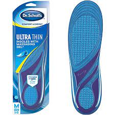 As well, they have hidden arch supports and cushioning insoles for flats. Amazon Com Dr Scholl S Ultra Thin Insoles Massaging Gel Insoles 30 Thinner In The Toe For Comfort In Dress Shoes For Men S 8 13 Also Available For Women S 6 10 Health Personal Care