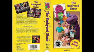 Barney the backyard gang rock with barney. Barney The Backyard Show 1988 1991 1992 Vhs Full In Hd Youtube