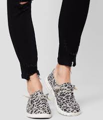 Free shipping on hey dude shoe orders over $50 Hey Dude Wendy Cheetah Shoe Women S Shoes In Cheetah Grey Buckle