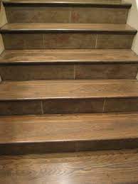Use Entryway Tile On Stair Risers To Give Some Continuity Slate Stair Risers Stair Remodel Tile Stairs Stair Makeover