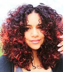 Image Result For Red Curly Hair Red Highlights In Brown Hair Dark Curly Hair Red Curly Hair