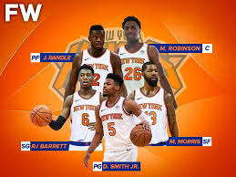 Fast and accurate nba starting lineups. Nba All Access On Twitter The 2019 20 Projected Starting Lineup For The New York Knicks Https T Co Penvtikpen