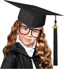 Generico Bachelor Hat Cappello Laurea Bambini Elementari Tocco Laurea Hat  Cerimonia, Cappello Diploma Hat per Bambino Undergraduate, Master e  Dottorato, Unisex,Toga Laurea : Amazon.it: Giochi e giocattoli