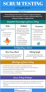 Scrum Testing Infographics In 2020 Agile Project Management Agile Project Management Templates Agile Software Development
