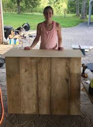 Diy Folding Craft Fair Checkout Stand The Little Frugal House Craft Booth Displays Craft Fairs Craft Show Booths