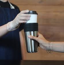 Your Favorite Cup Of Coffee Contact Free Our Vacuum Insulated Coffee Cup Insulator Keeps Drinks Hot Three Time Insulated Coffee Cups Favorite Cup Coffee Cups