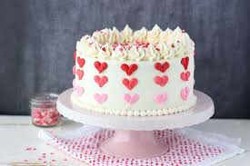 Valentines day birthday happy birthday parties valentines for boys boy first birthday birthday breakfast they are adorable in a floral arrangement, as a cake topper, etc. Valentine S Day Ombre Heart Cake Beyond Frosting