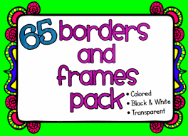 65 Borders And Frames Promethean Resource Gallery Pack