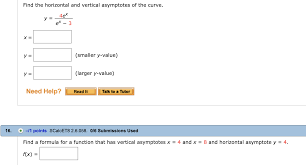 We did not find results for: Find The Horizontal And Vertical Asymptotes Of The Chegg Com
