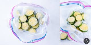 When you're ready to cook, drain zucchini into a colander placed in the sink. How To Freeze Zucchini Sliced Or Shredded Evolving Table