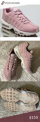 Nike Air Max 95 Prism Pink White Suede In 2020 Nike Air Max 95 Nike Air Max How To Clean Suede