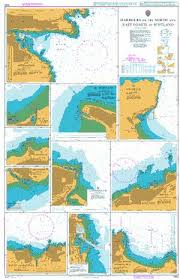 Ba Chart 1462 Harbours On The North And East Coasts Of Scotland