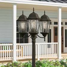 Mcanulty 1 Light Led 35 44 Lamp Post In 2020 Lamp Post Led Lights Lantern Post