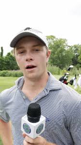 New York’s John Hiller shares some perspectives at the 2023 Three Little  Birds Memorial AJGA Open at the Piedmont Club in Haymarket, Virginia. ,  Hiller, who is headed to @dukemgolf won the event by an ...