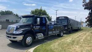 But again, a smaller pusher could use a mid sized wrecker, while a full size pusher or bus conversion will probably need a heavy duty big rig tow truck. Heavy Truck Towing Warren Clinton Twp Heavy Duty Towing I 69 I 94