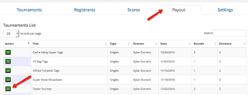 Calculate Tournament Payout Infinite Disc Golf