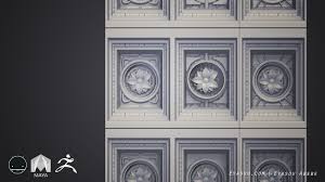 The first ceiling texture type is the spray sand. Eyasuu Abebe Coffer Ceilings