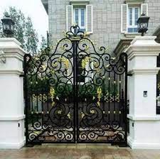 The head gardener at a large country estate recently asked me what color i'd paint the newly restored gates and railings. New Design Wrought Iron Gate Paint Colors Iron Doors Buy Iron Gate Paint Colors New Design Iron Gate Boundary Wall Gate Design Iron Exterior Doors Product On Alibaba Com