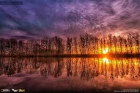 Mornings First Light Sunset Beautiful Sunrise National Geographic