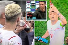 So xhaka took cocacola before the penalty shootout. Hzwofpddnlhhjm