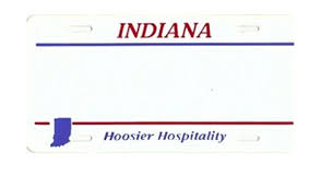 Has been added to your cart. Amazon Com License Plates Online Design It Yourself Custom Indiana Plate 3 Free Personalization On Plate Automotive