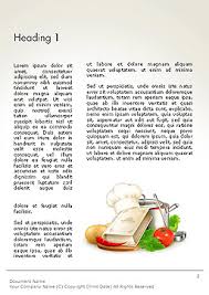 Machen sie ihr schönes kochbuch oder rezept binder! Kochbuch Word Vorlage 14209 Poweredtemplate Com