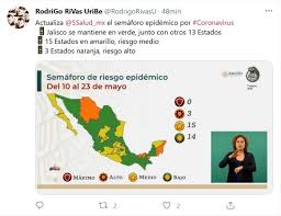 Maybe you would like to learn more about one of these? Covid 19 Mexico Se Pinta De Amarillo Y Verde En El Semaforo Epidemiologico El Informador
