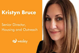 Wesley's New Senior Director, Housing and Outreach.