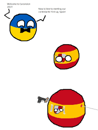 Contenido de polonia y más países aquí, en pbe. Polandball Twitterissa Eurovision 2017 Spain S Selection Https T Co Dxumdywait Polandball Countryball