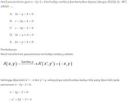 359733428 kartu soal transformasi geometri docx. Soal Transformasi Geometri Kelas 11 Cara Dan Pembahasan Primalangga