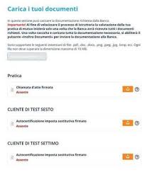 La richiesta di un mutuo non è immediata e semplice come fanno intendere le pubblicità e gli spot promozionali ideati fra i documenti richiesti vi sono le certificazioni anagrafiche e i documenti legali relativi al cliente che richiede il mutuo per l'acquisto della prima. Il Mutuo Fineco Fineco Bank