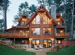 They didn't have any previous building experience, so studied books, videos and taught themselves as they went along. Pin By Liam On Cool Decor Cabin Style Homes Log Homes Log Cabin Homes