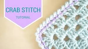The stitch looks like twisted cording, but it's as easy as working single crochet stitches in reverse. Crochet Crab Stitch Tutorial Bella Coco Youtube