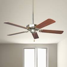 Christopher knight, ashley furniture, furniture of america Progress Ceiling Fan Without Light In Brushed Nickel Finish P2501 09 Destination Lighting