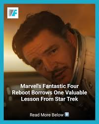 The world seen in the new Marvel movie The Fantastic Four: First Steps  seems to be borrowing the utopia from the Star Trek franchise.