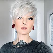 Shaved sides with long bang. 48 Modern Short Hairstyles You Must Look Page 34 Of 48 Hairstylezonex