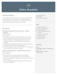 Tailor each resume to the job. Paraprofessional Resume Examples Jobhero