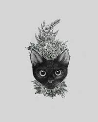 Doesn't the guy in your life deserve a valentine's day that caters to his manly needs? Maat Tattoo On Twitter Cat Cover Up Cat Tattoo Flowers Elegant Nihalnull Nulltattooworks