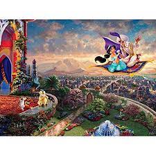 Thomas kinkade disney classics collectible prin… 2 reviews, 5.0 out of 5 stars. Ceaco Thomas Kinkade Disney Dreams Collection Aladdin Puzzle Walmart Canada