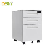 (just above the lock bar tabs, about 2/3's of the way down the face of the drawer.) 3. Freestanding 2 Drawers Box Box Filing Cabinet Pedestal Drawer Steel Mobile Pedestal