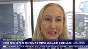 The rand has been the second worst-performing emerging market currency,  losing 1.75 percent of its value against the US dollar. #DStv403 #eNCA
