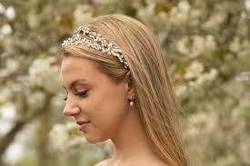 Double Row Diamante Bridal Head Band