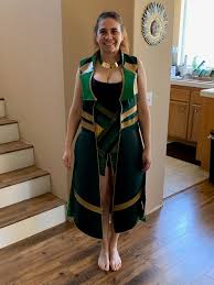 Even if you're not a cosplayer yourself, you can still. Lady Loki Costume Based Of Marvel Avengersloki Etsy
