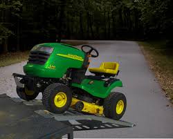 Your riding mower is closer to a car than a small push mower. Mower Loading Ramps Best Aluminium Mower Ramp Online