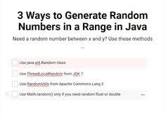 3 Ways To Generate Random Integers In Java Algorithm Outdoor Quotes Integers