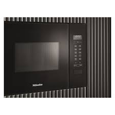 The technology of your kitchen appliances should be as individual as your the microwave oven range from miele consists of a variety of models to satisfy the broadest spectrum of. Miele 900w 17l Built In 60cm Microwave Grill Black M2234sc Appliances Direct