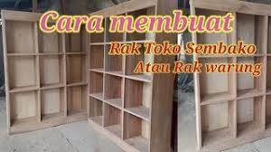 Secara umum, rak toko sembako sangat beragam ukuran, maupun bahan bakunya. Cara Membuat Rak Toko Membuat Rak Warung Sembako Dari Kayu Youtube